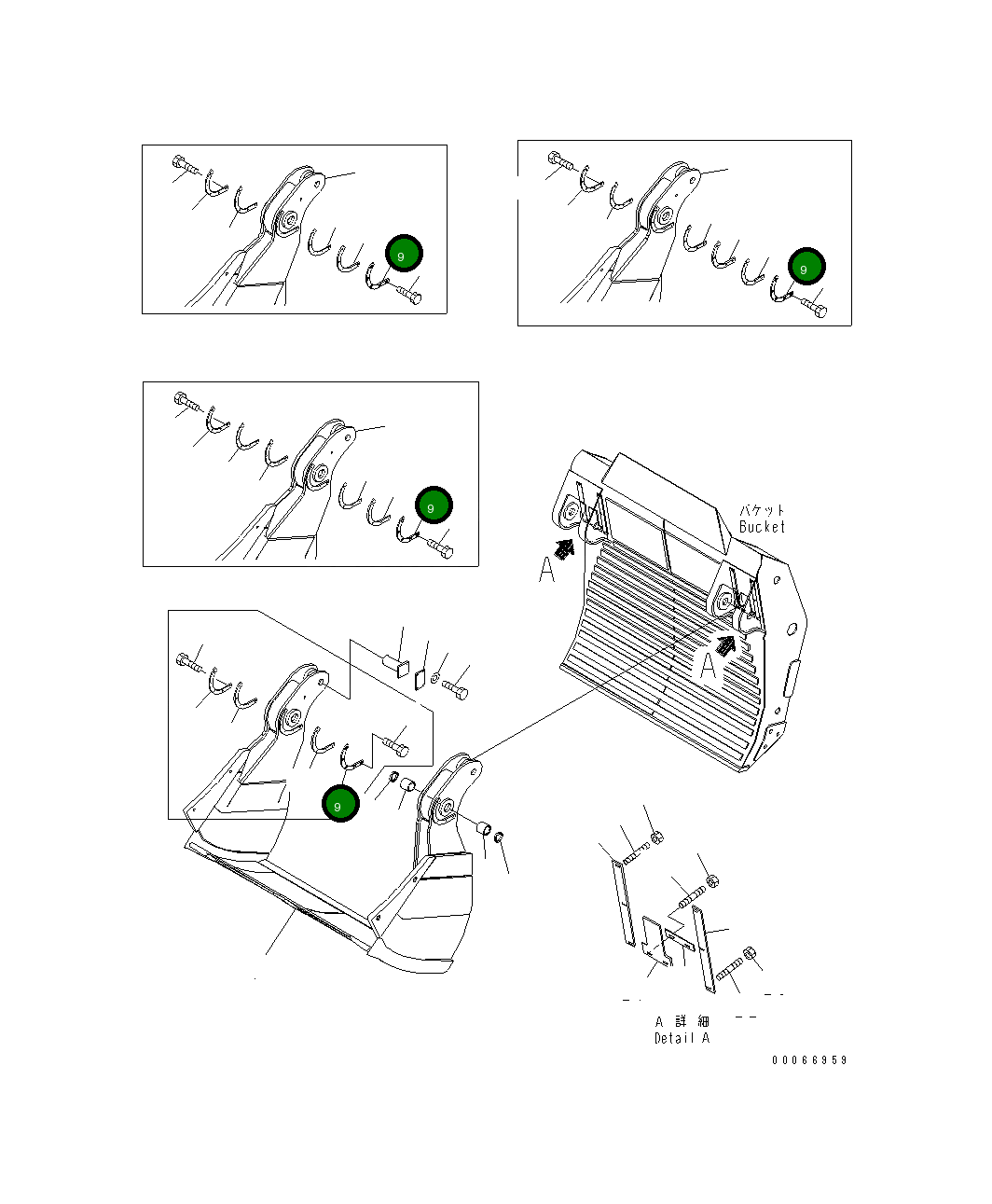 Крышка DM91116240 Komatsu