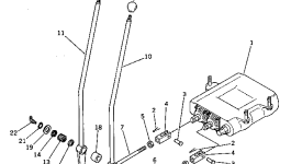 Рычаг 232-971-4361 Komatsu