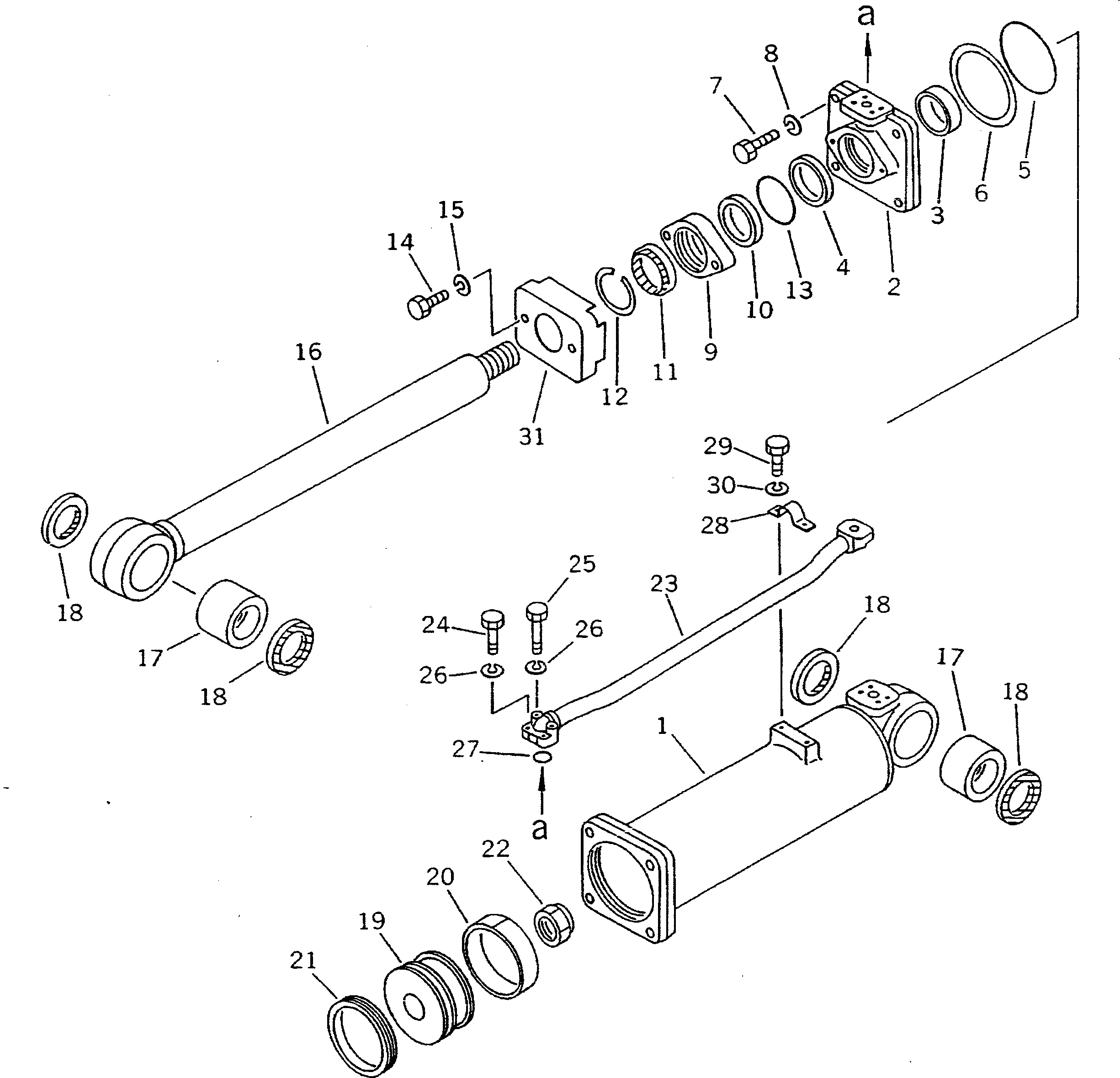 Крышка 145-63-23690 Komatsu