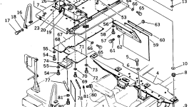 Кронштейн 567-54-41740 Komatsu