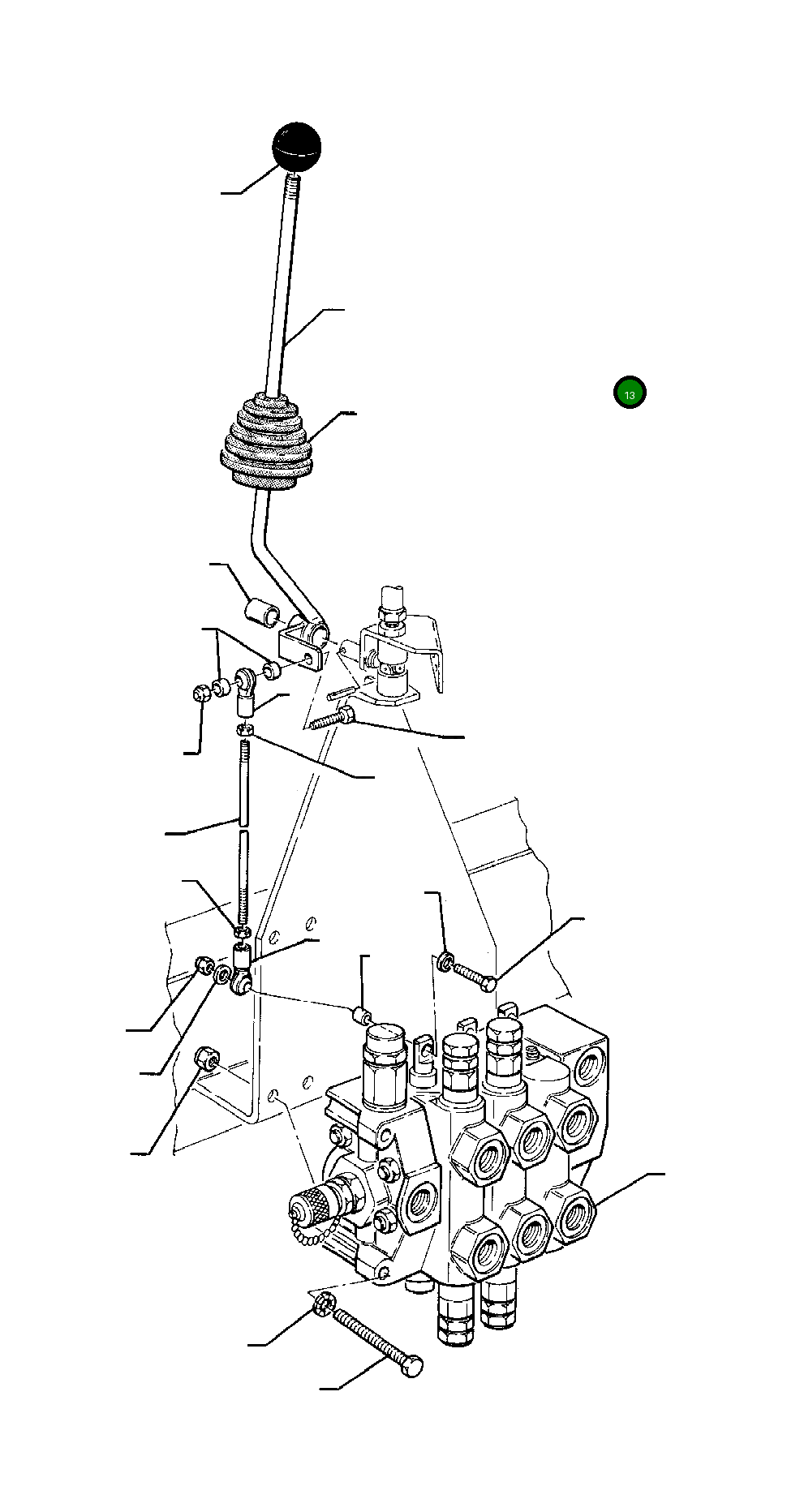 Рычаг 200496245 Komatsu