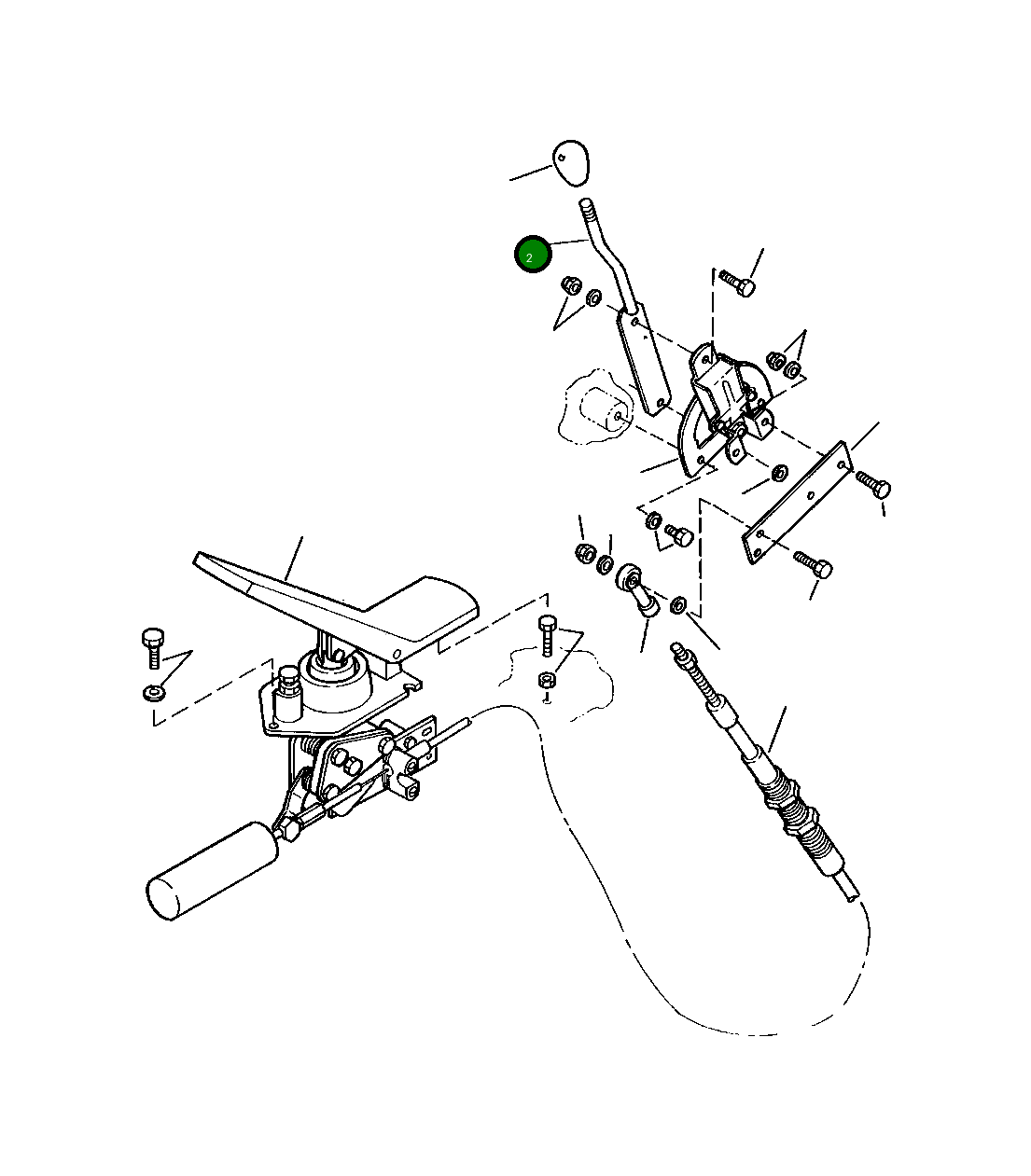 Рычаг 1436 398 H92 Komatsu