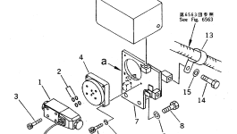 Крышка 207-62-53691 Komatsu
