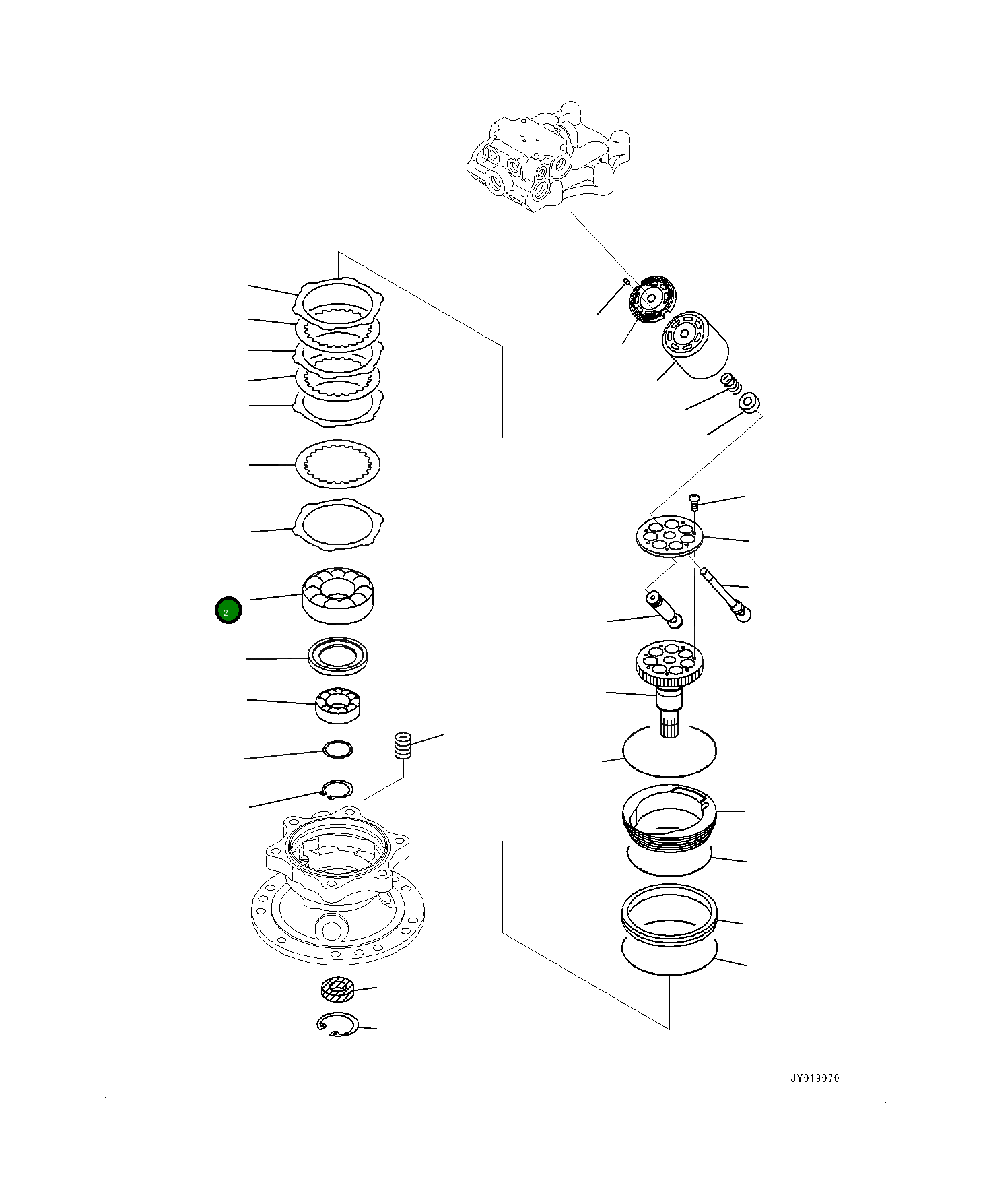 Подшипник 706-73-43880 Komatsu