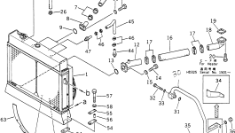 Крышка 566-03-42350  Komatsu