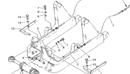 Крышка 13F-62-32210 Komatsu