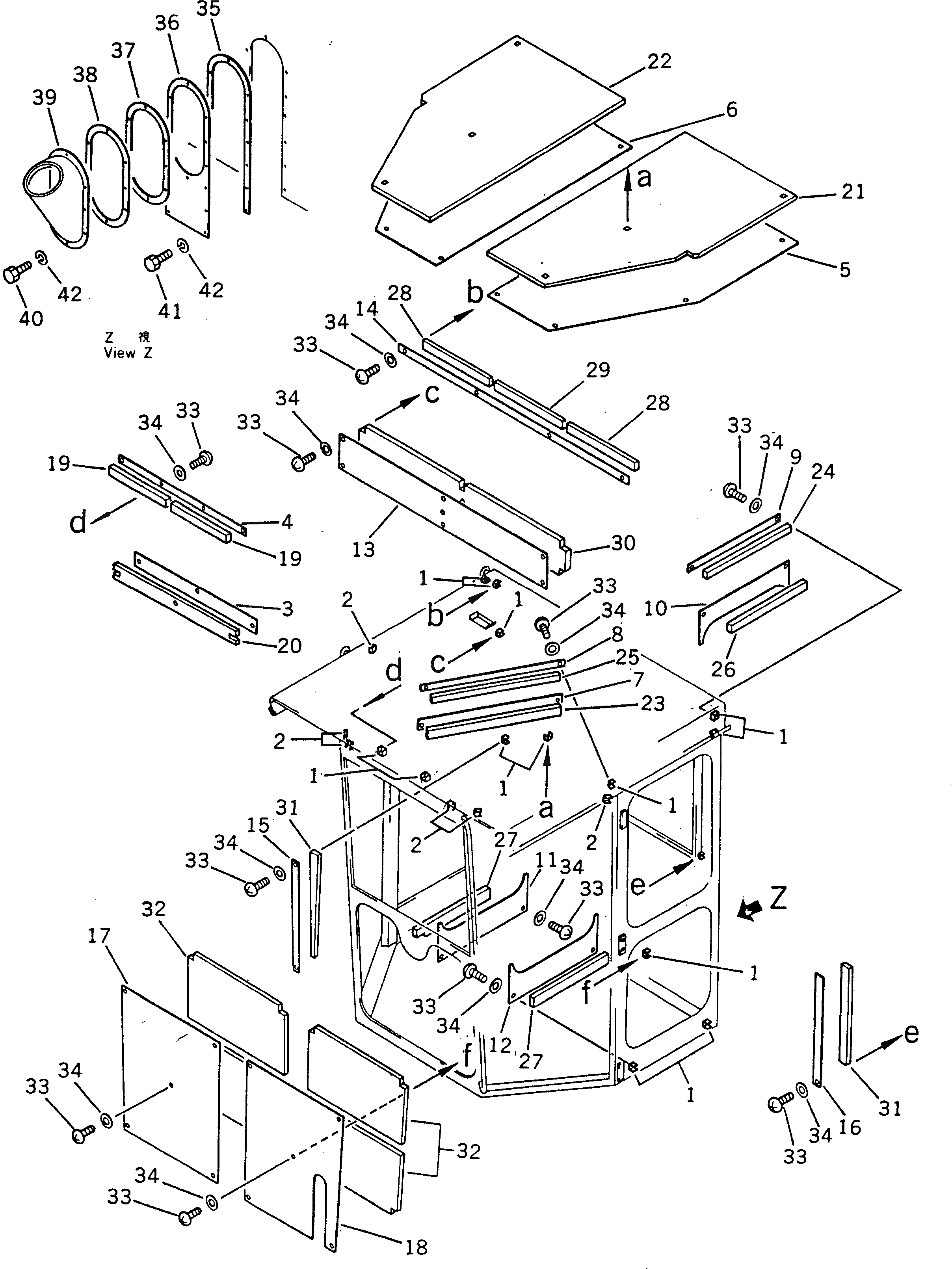 Крышка 237-950-1160  Komatsu
