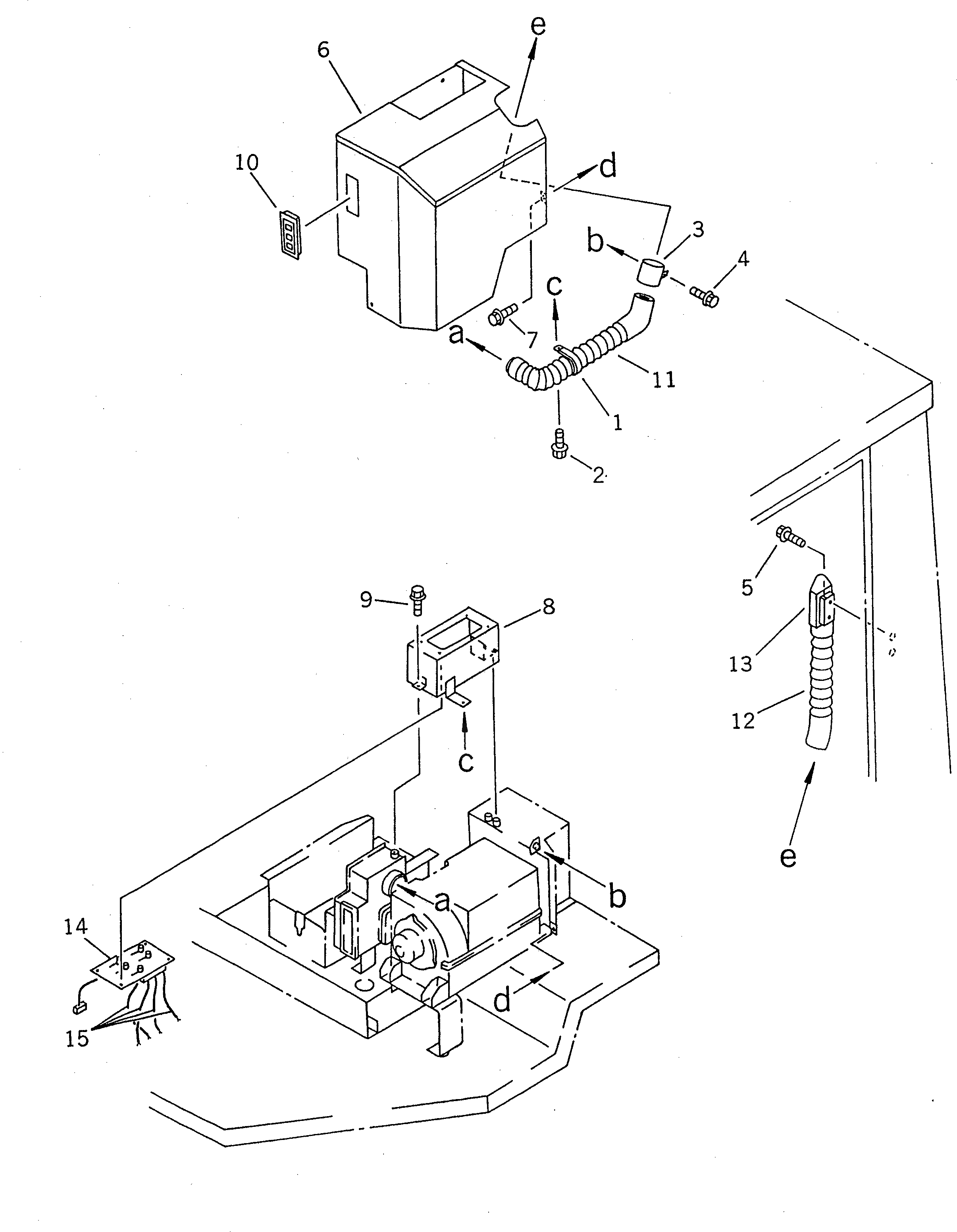 Крышка 415-963-1930 Komatsu