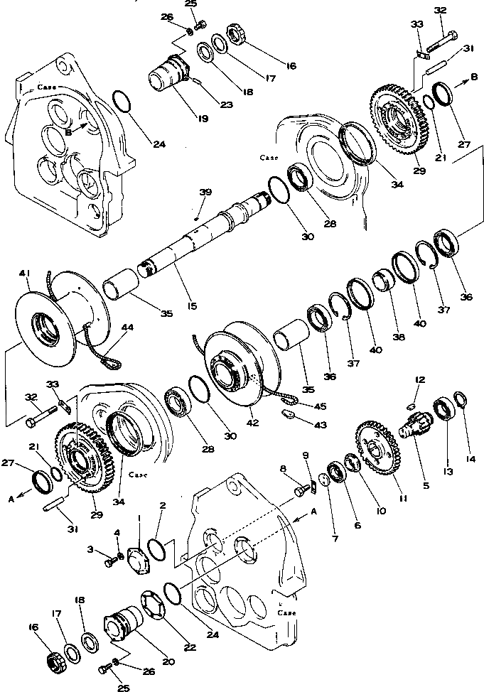 Вал 176-76-11750 Komatsu