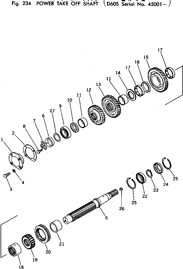 Крышка 144-14-56190 Komatsu