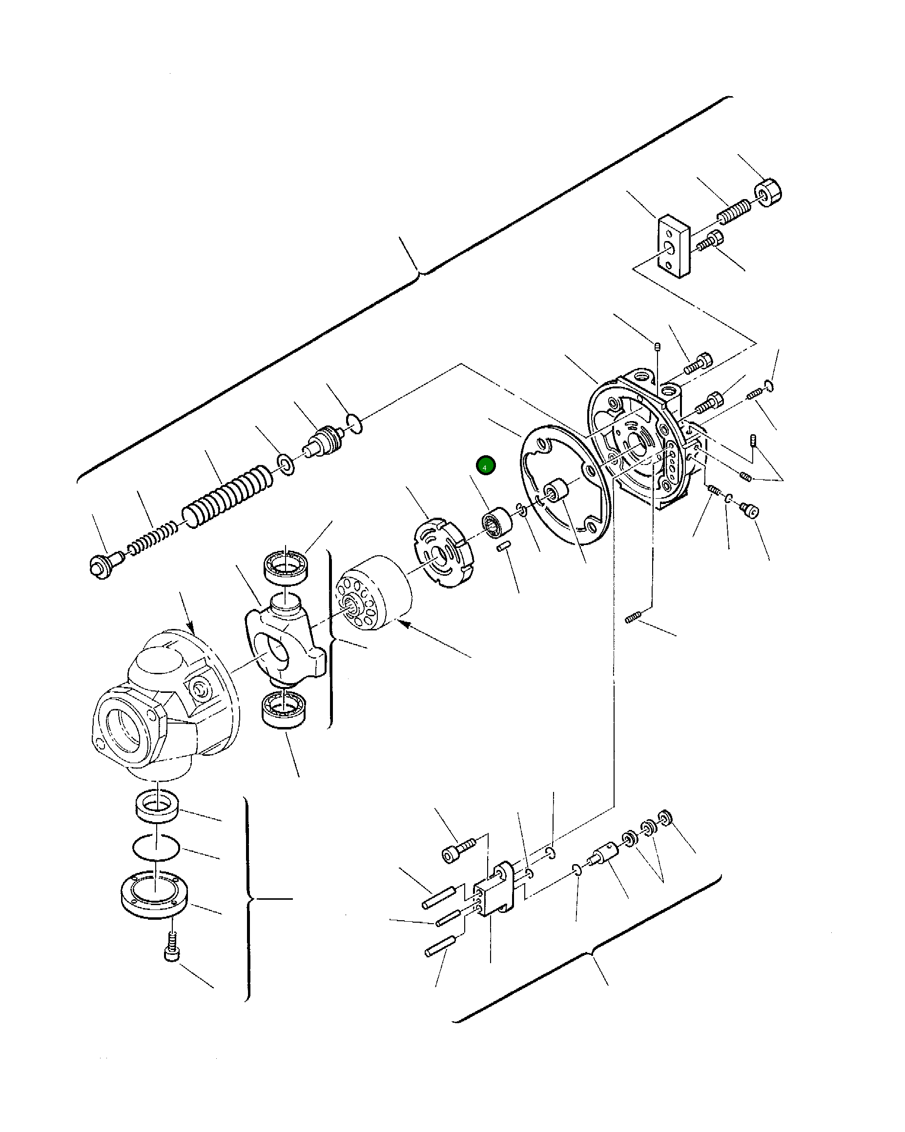 Подшипник 840261007 Komatsu