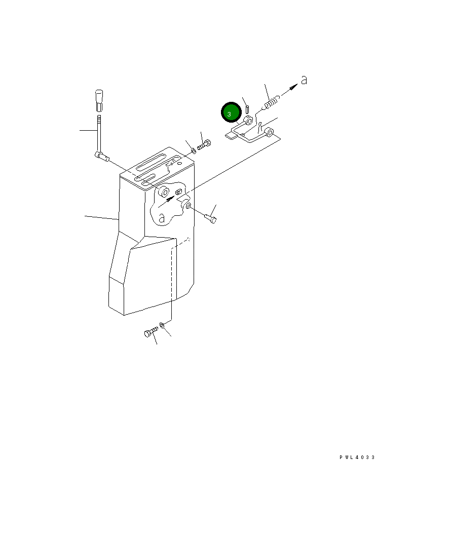 Рычаг 176-76-27742 Komatsu