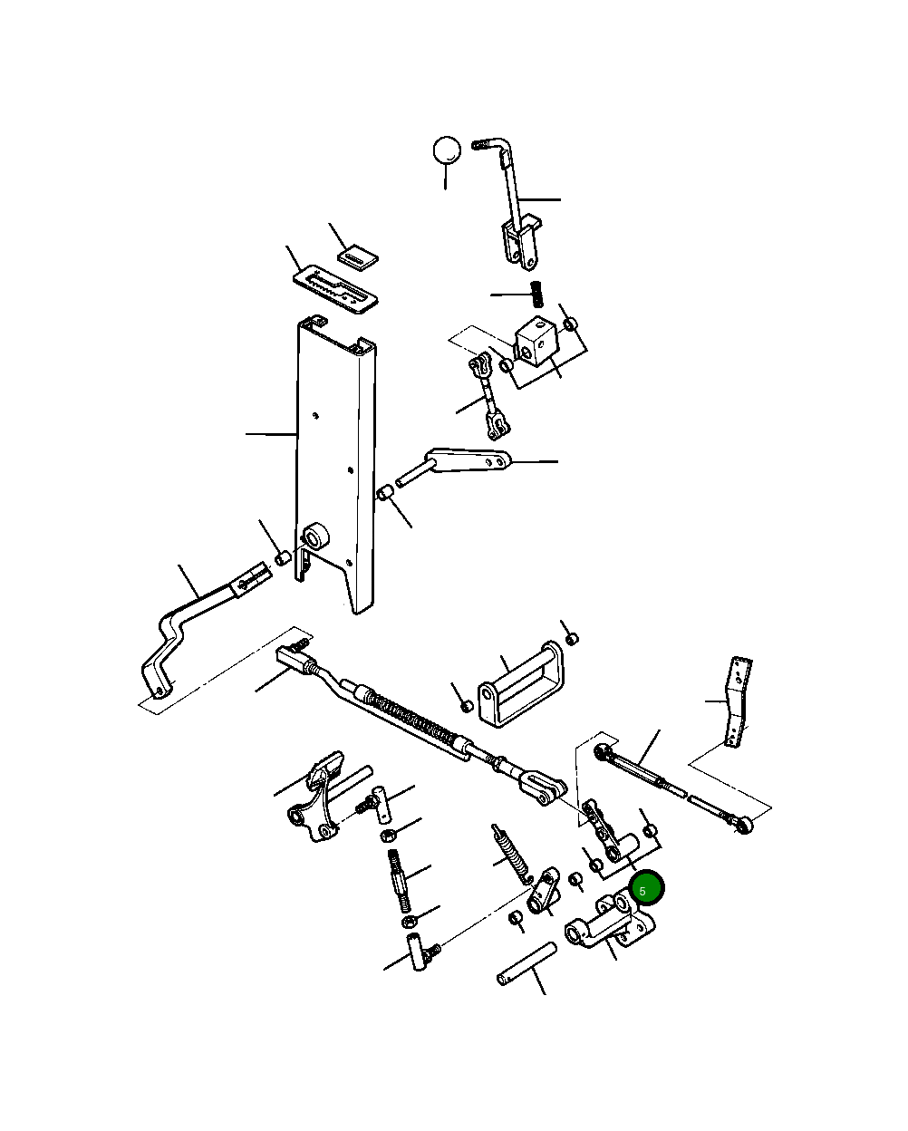 Рычаг 628 232 C93 Komatsu