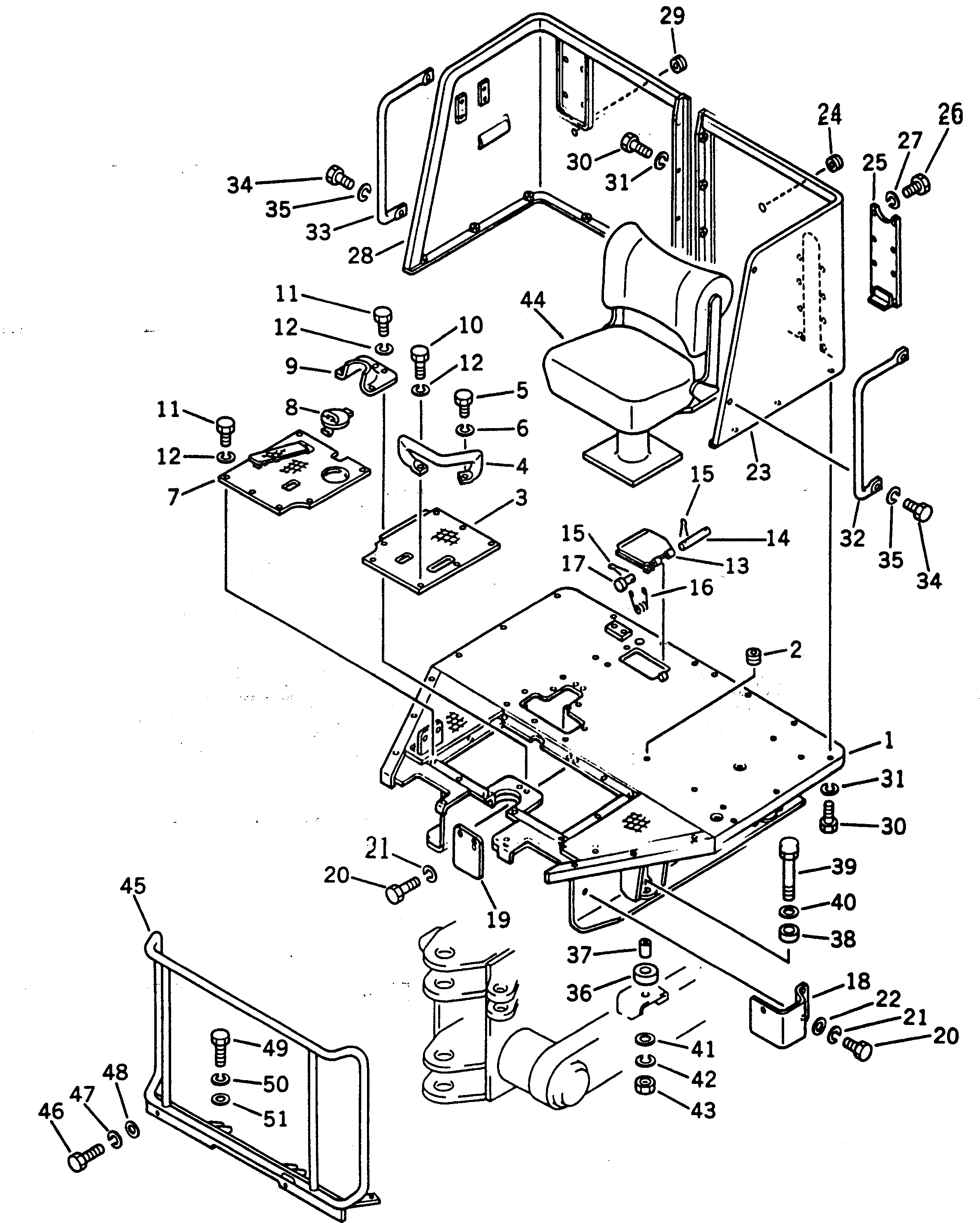 Крышка 237-54-11170 Komatsu