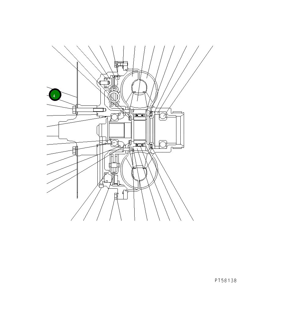 Крышка DC6A75040000 Komatsu