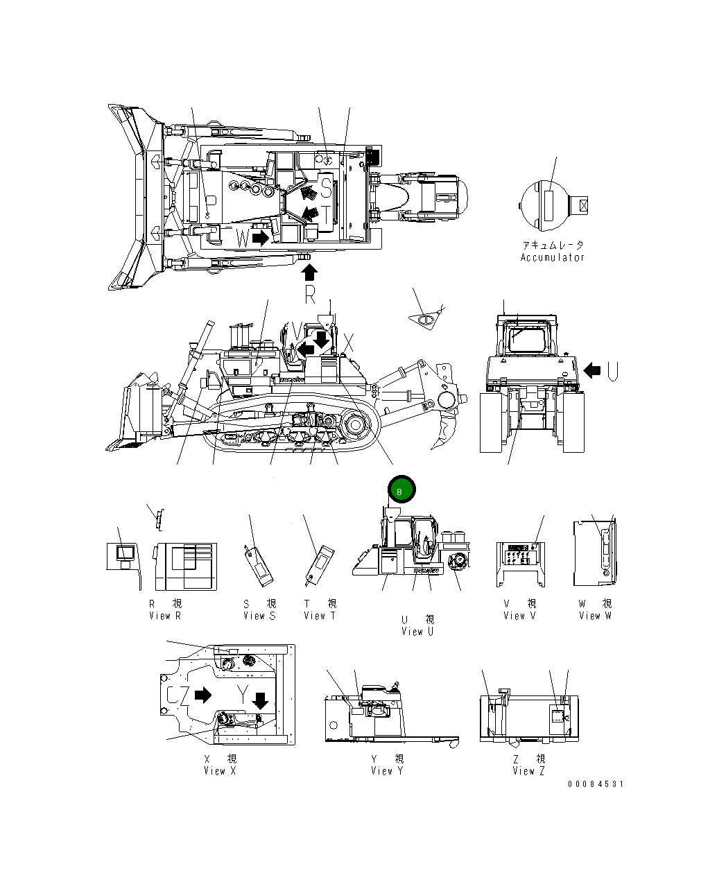 Пластина 198-98-62110 Komatsu