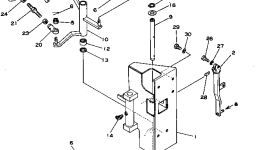 Кронштейн 145-43-42160 Komatsu