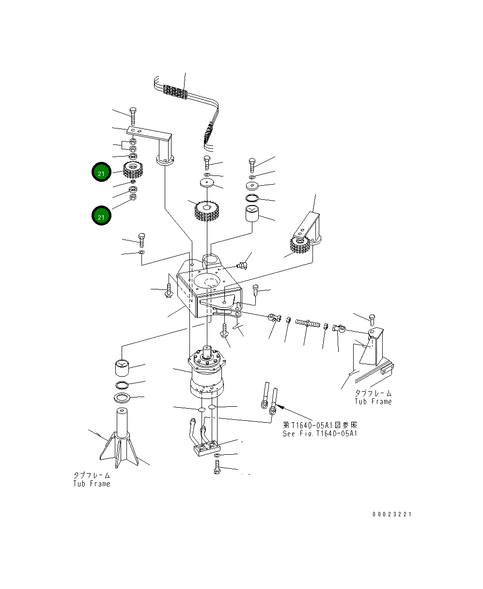 Подшипник 06304-06304 Komatsu