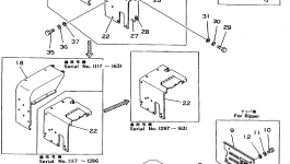 Крышка 195-54-14120 Komatsu