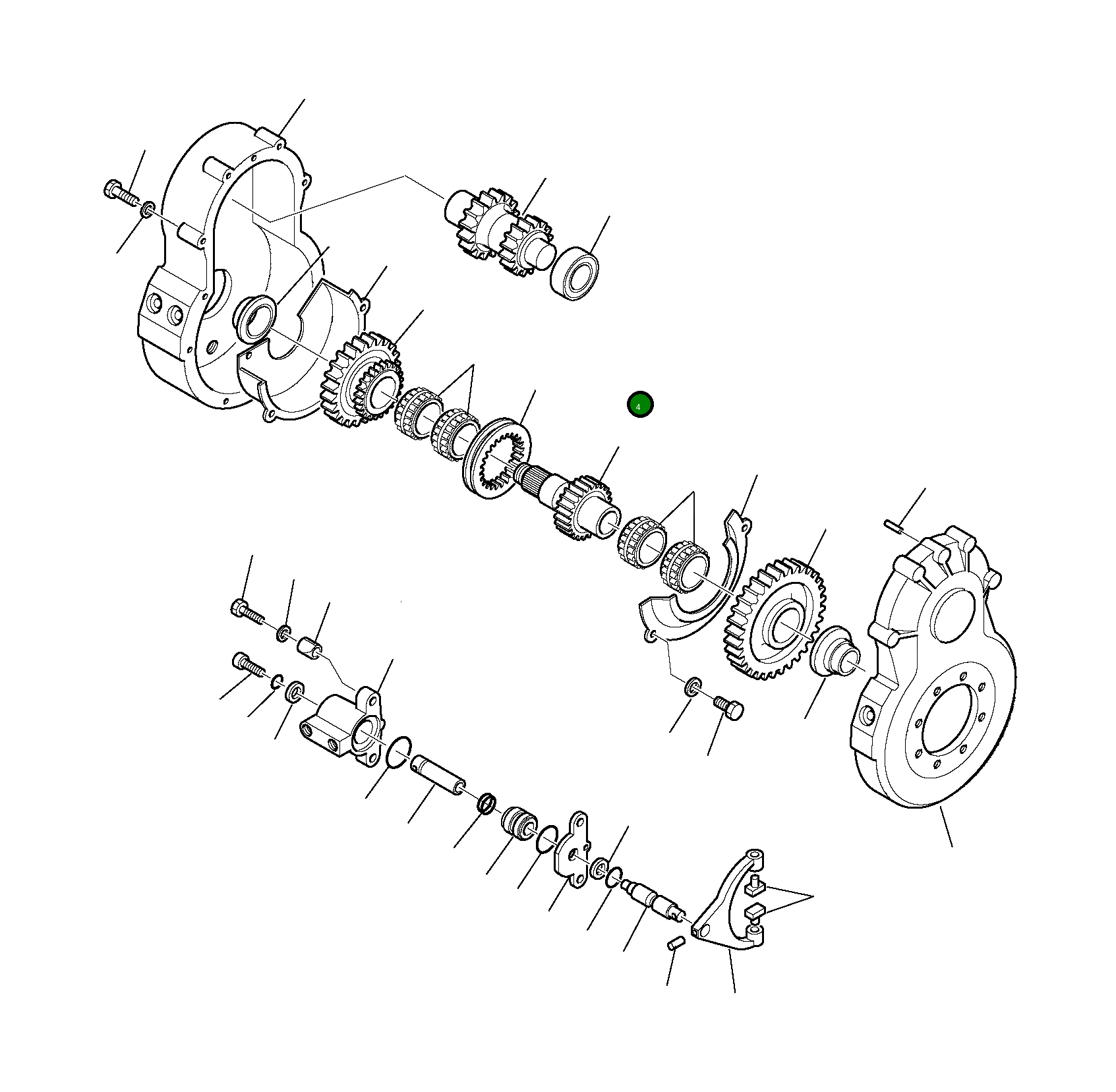 Подшипник 22E-22-11230 Komatsu