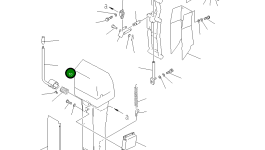 Рычаг 234-43-37450 Komatsu