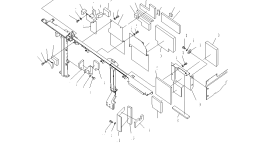 Крышка 21M-54-23641 Komatsu