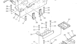 Крышка 195-54-42280 Komatsu