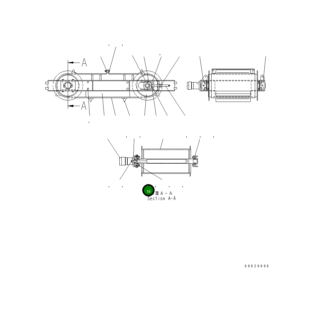 Подшипник MFD0000291 Komatsu