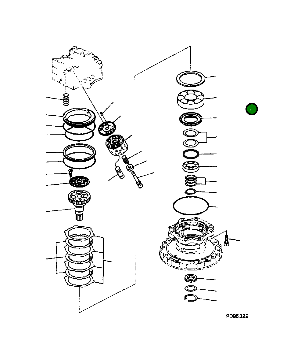 Подшипник 706-75-42880 Komatsu