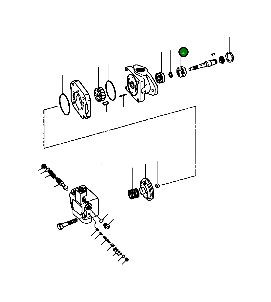 Подшипник 109 647 H1 Komatsu