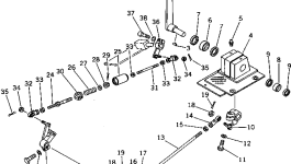 Рычаг 130-43-76160 Komatsu
