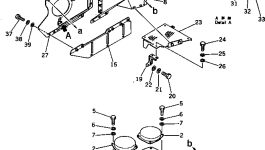 Крышка 198-54-19240 Komatsu