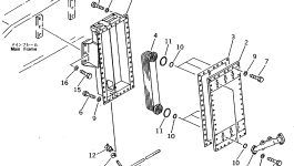 Набивка 17M-03-25150 Komatsu