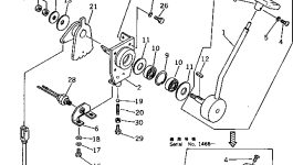 Рычаг 258-30-16302 Komatsu