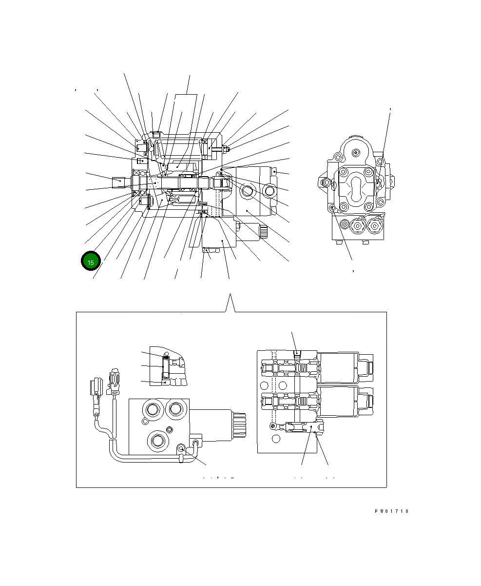 Подшипник YM172422-73290 Komatsu