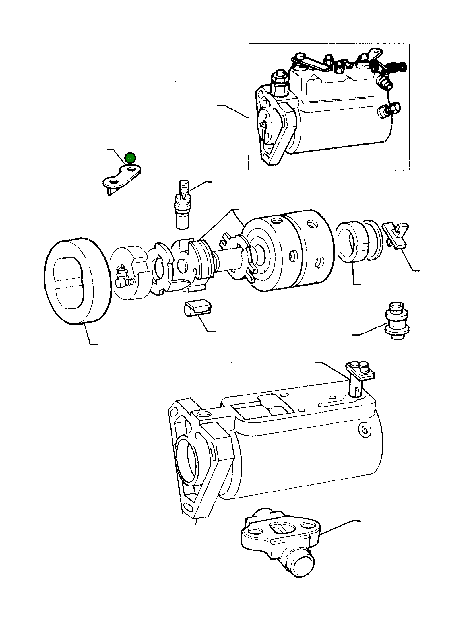 Рычаг P26431708 Komatsu