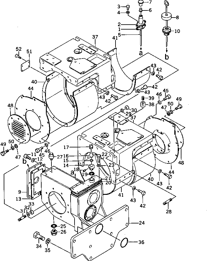 Крышка 144-65-11380 Komatsu