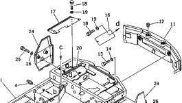 Трубка 20T-46-41190 Komatsu