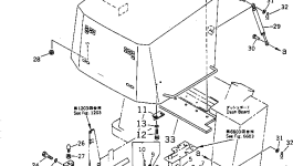 Кронштейн 278-54-12520 Komatsu
