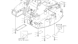 Крышка 22U-54-12121 Komatsu
