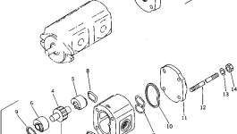 Крышка KB20121-37001 Komatsu