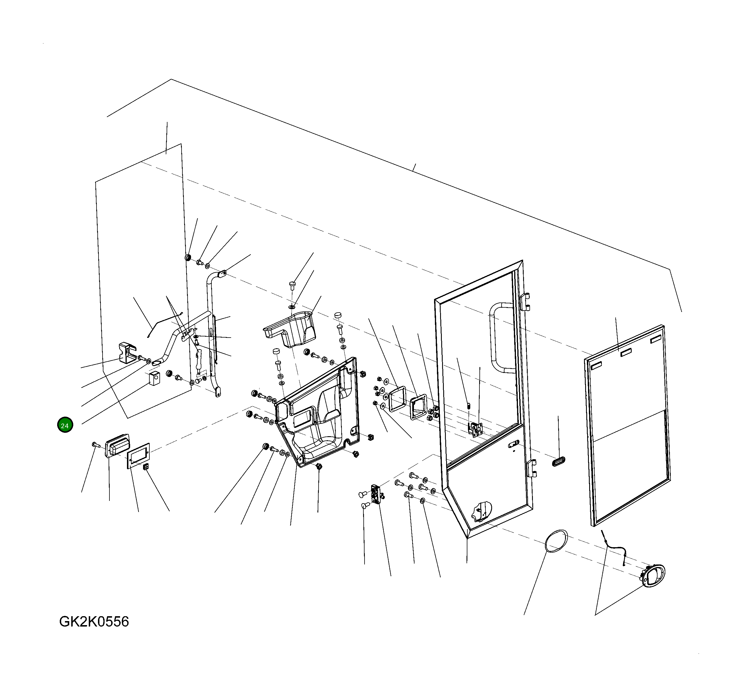 Подшипник 421-56-H0R81 Komatsu