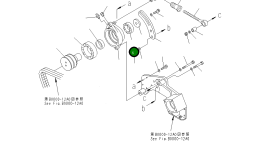 Подшипник 06047-06209 Komatsu