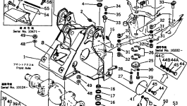 Крышка 425-46-11141  Komatsu