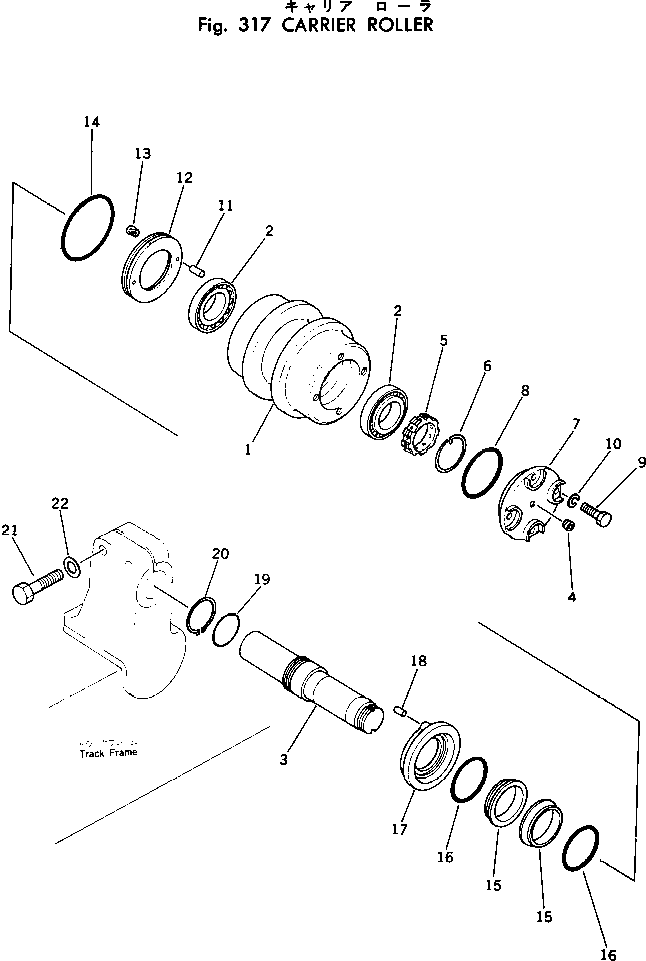 Крышка 207-30-15140 Komatsu