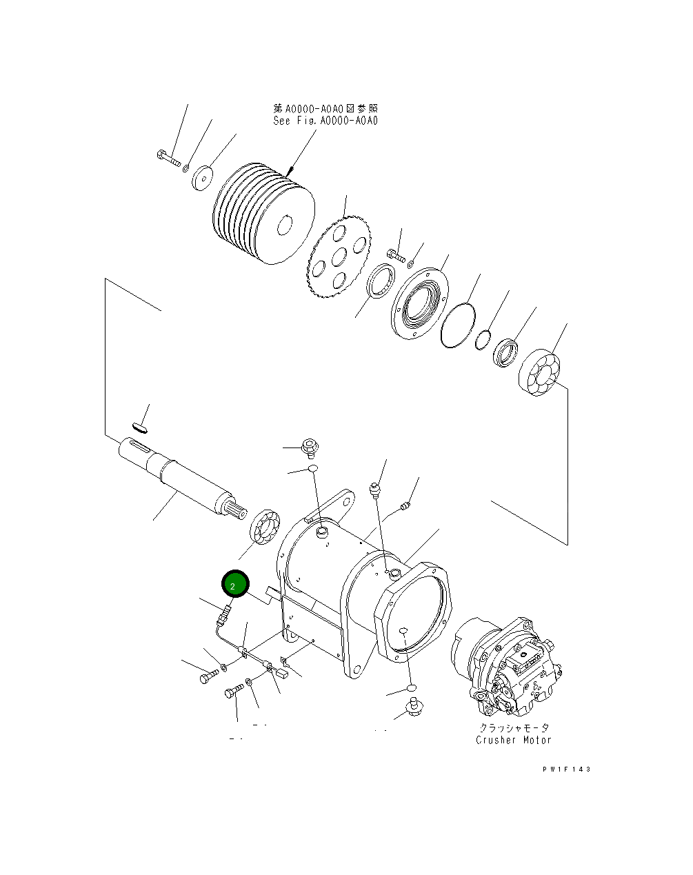 Подшипник 06303-00216 Komatsu