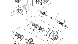 Подшипник 1286 764 H91 Komatsu