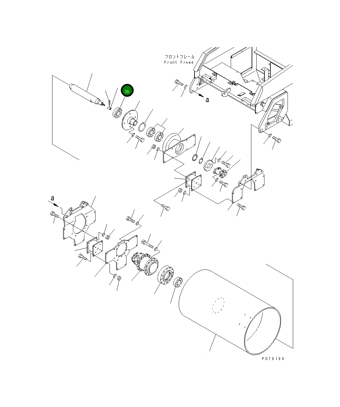 Подшипник 06009-06312 Komatsu