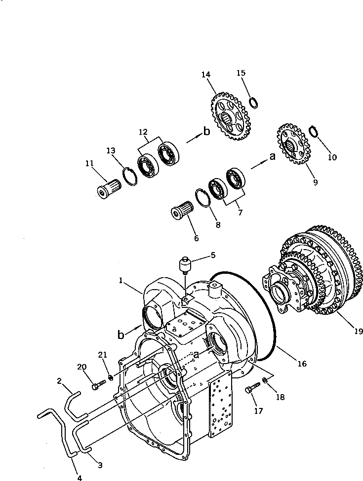 Подшипник 419-15-14130 Komatsu
