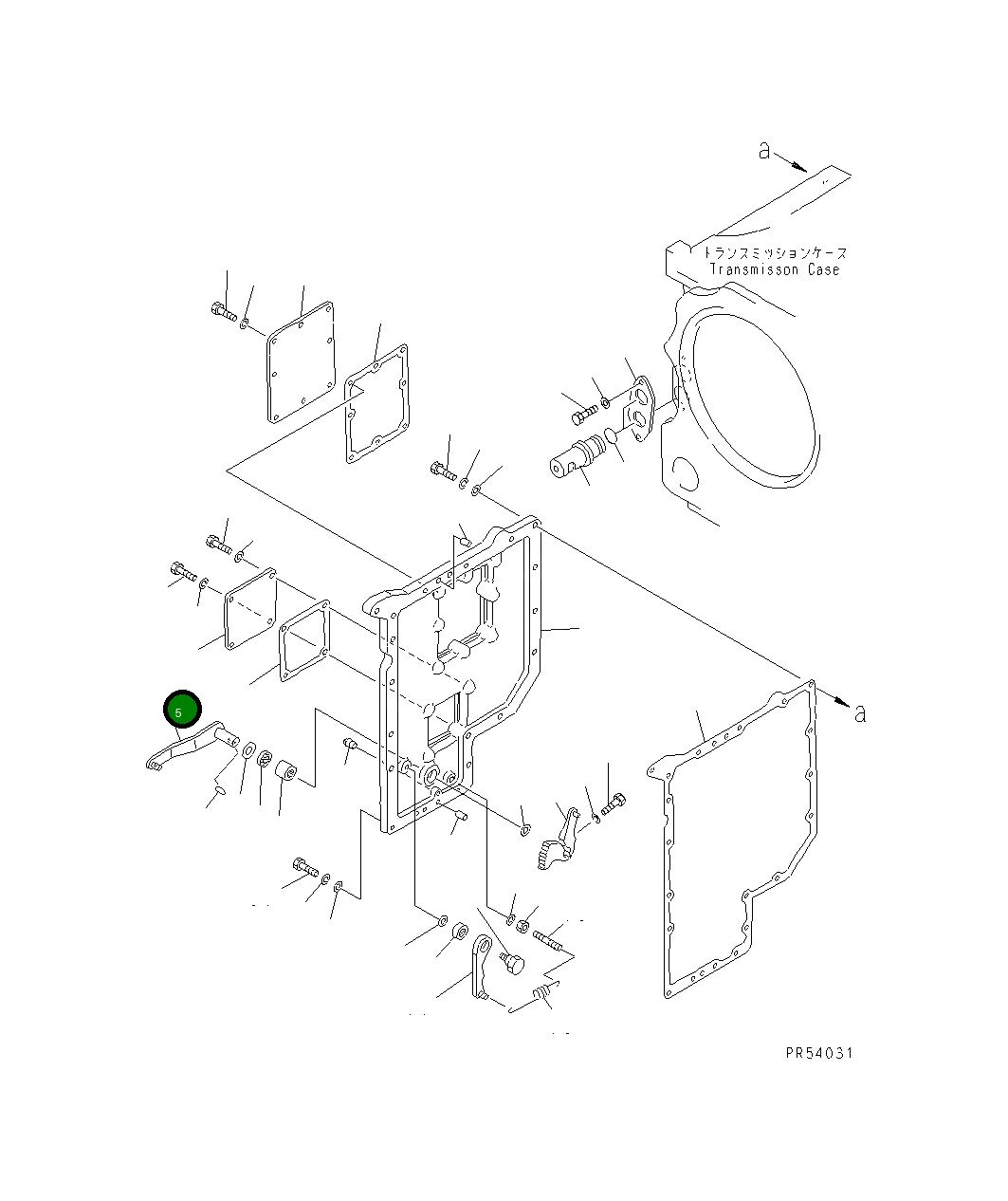 Рычаг 238-15-25750 Komatsu